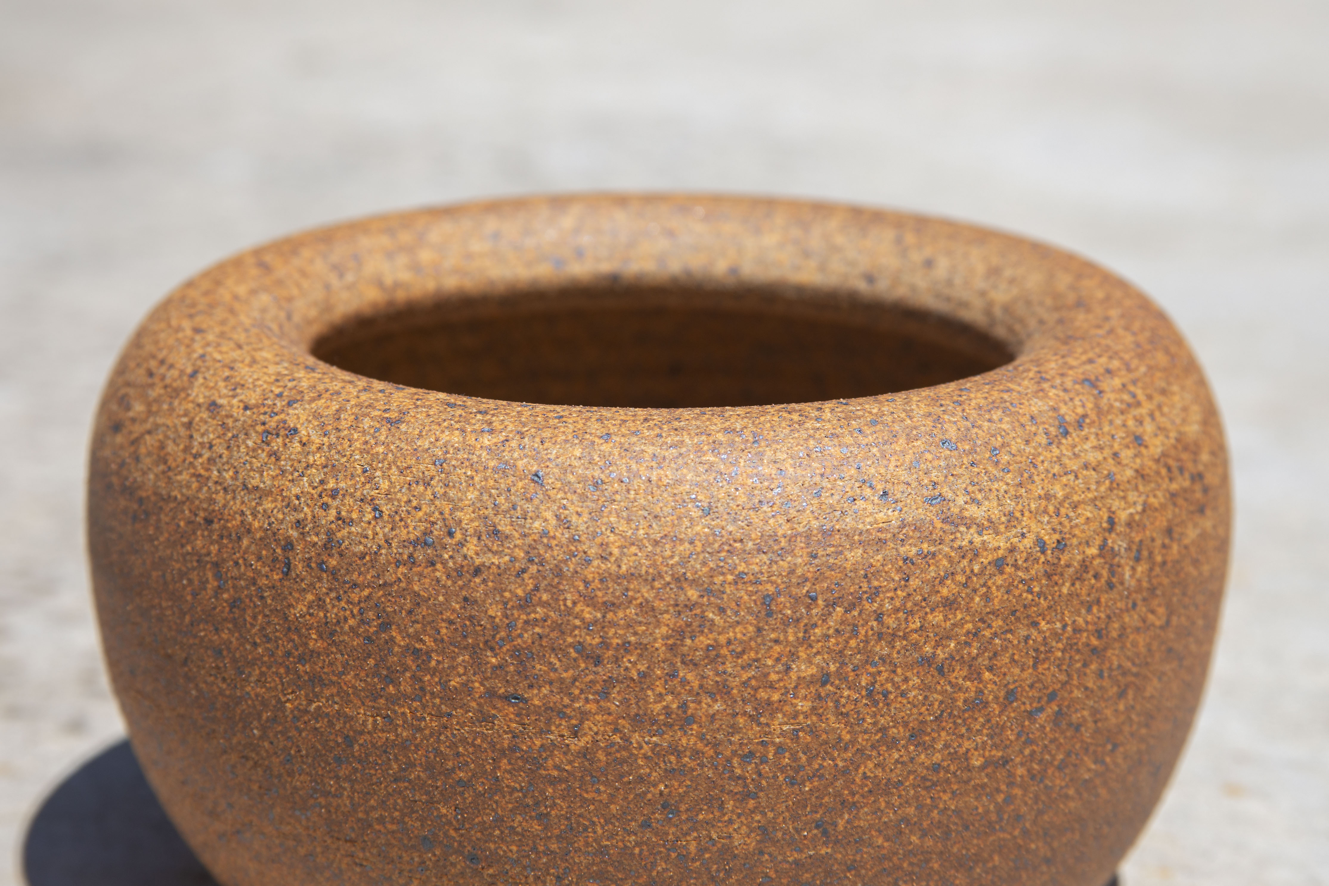 Dark clay body