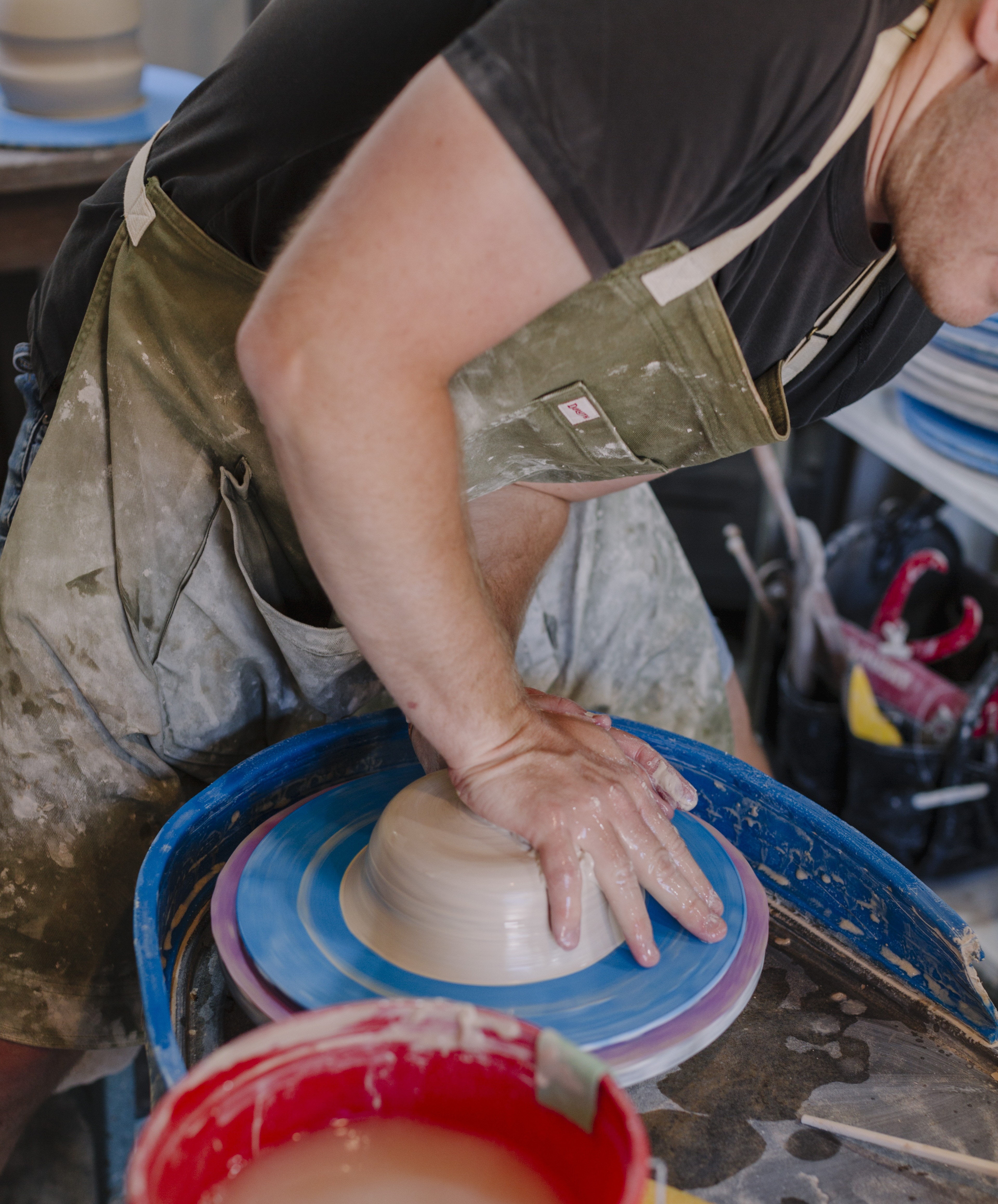 I make pots